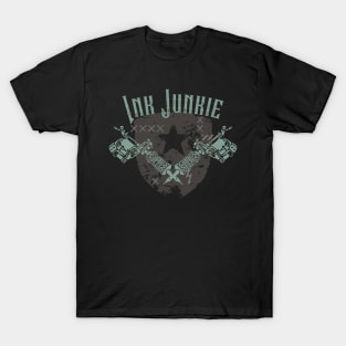 Ink Junkie Tattoo Lover Vintage T-Shirt